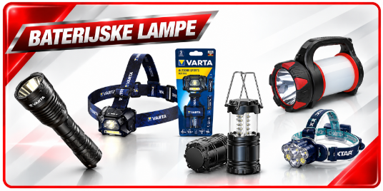 Baterijske lampe i oprema