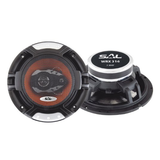 Auto zvučnici WRX316 PEIcone, 166mm, 2x110W