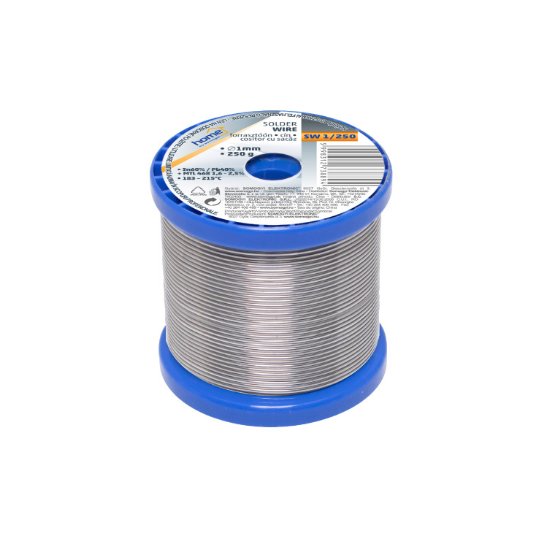 Tinol žica SMA 1,00mm 250gr SN60/PB40