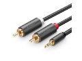 Ugreen audio kabl 2x RCA - 3.5mm, 2m