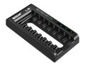 XTAR L8 pametni punjač za 8 AA/AAA 1,5V Li-ion i 1,2V Ni-MH baterije
