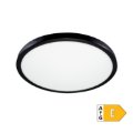 Prosto LED plafonjera 38W crno bela