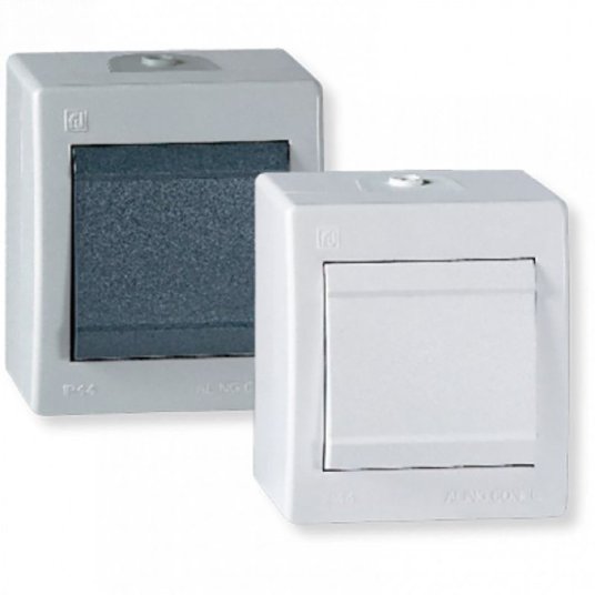 Aling jednopolni prekidač, OG, 10A, IP44