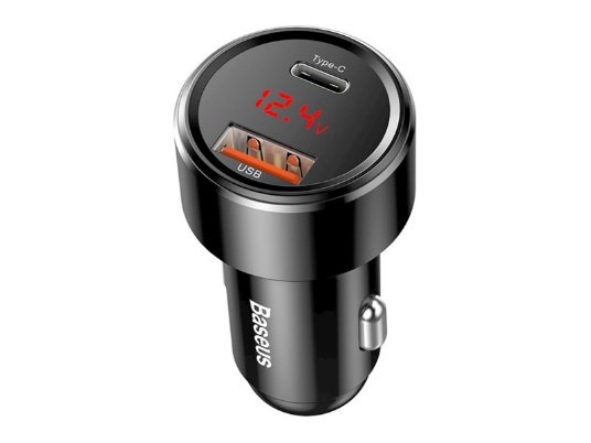 Baseus auto punjač Magic PPS QC 4.0+ USB + PD 45W