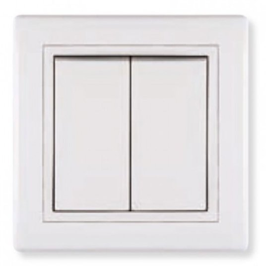 Aling serijski prekidač 606.00 Prestige, beli