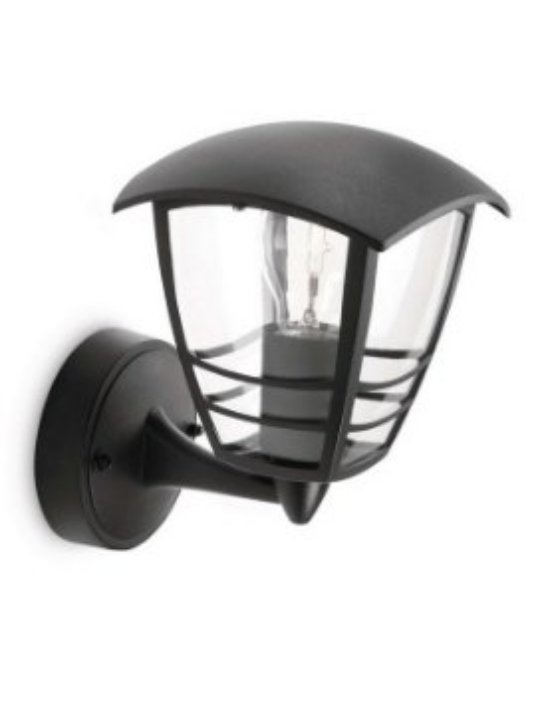 Philips spoljna zidna lampa Creek gore