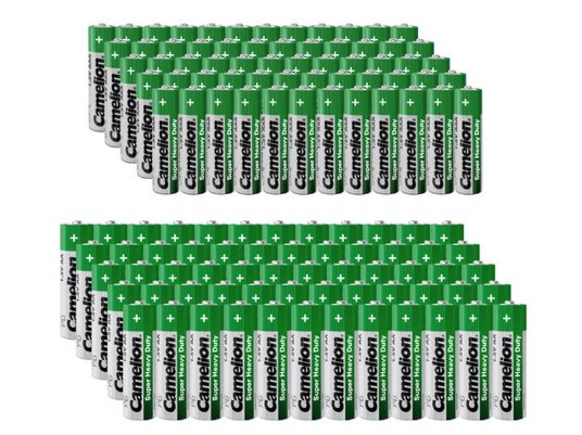 Camelion Super HD baterija Green set R03+R6 120 kom.