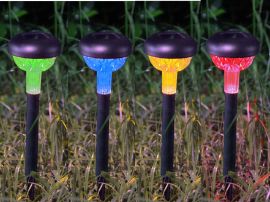 Modee LED solarna baštenska lampa GS027 RGB 30cm SMD IP44 set 15 kom