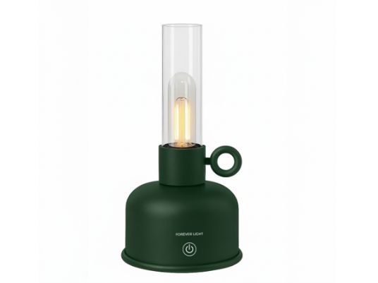 Forever Vintage Petroleum LED lampa FLR-02 zelena
