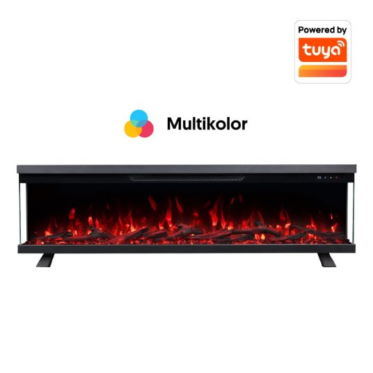 Prosto smart el.kamin panorama 50incha 3u1  1800W EK50P15/WF