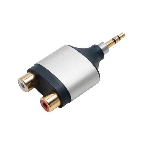 Adapter 2xčinc utičnica - 3,5mm stereo utikač