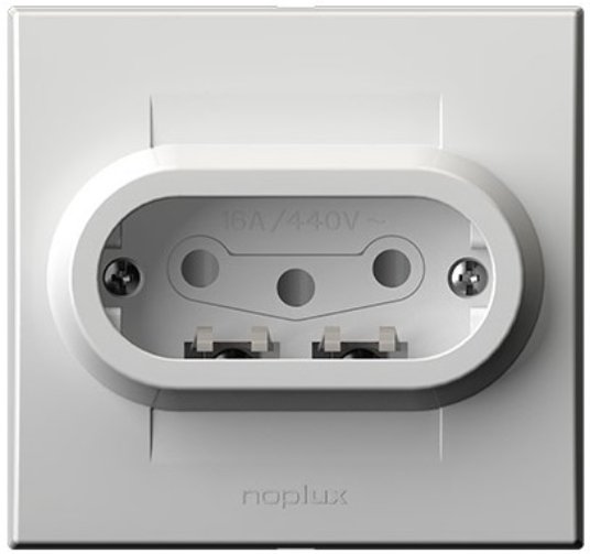 Nopal Lux Primera priklj. trofazna bela