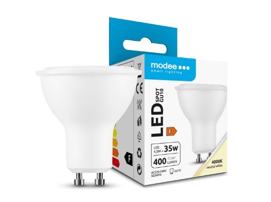 Modee Lighting LED sijalica 4.5W GU10 110° 4000K (400 lumen)
