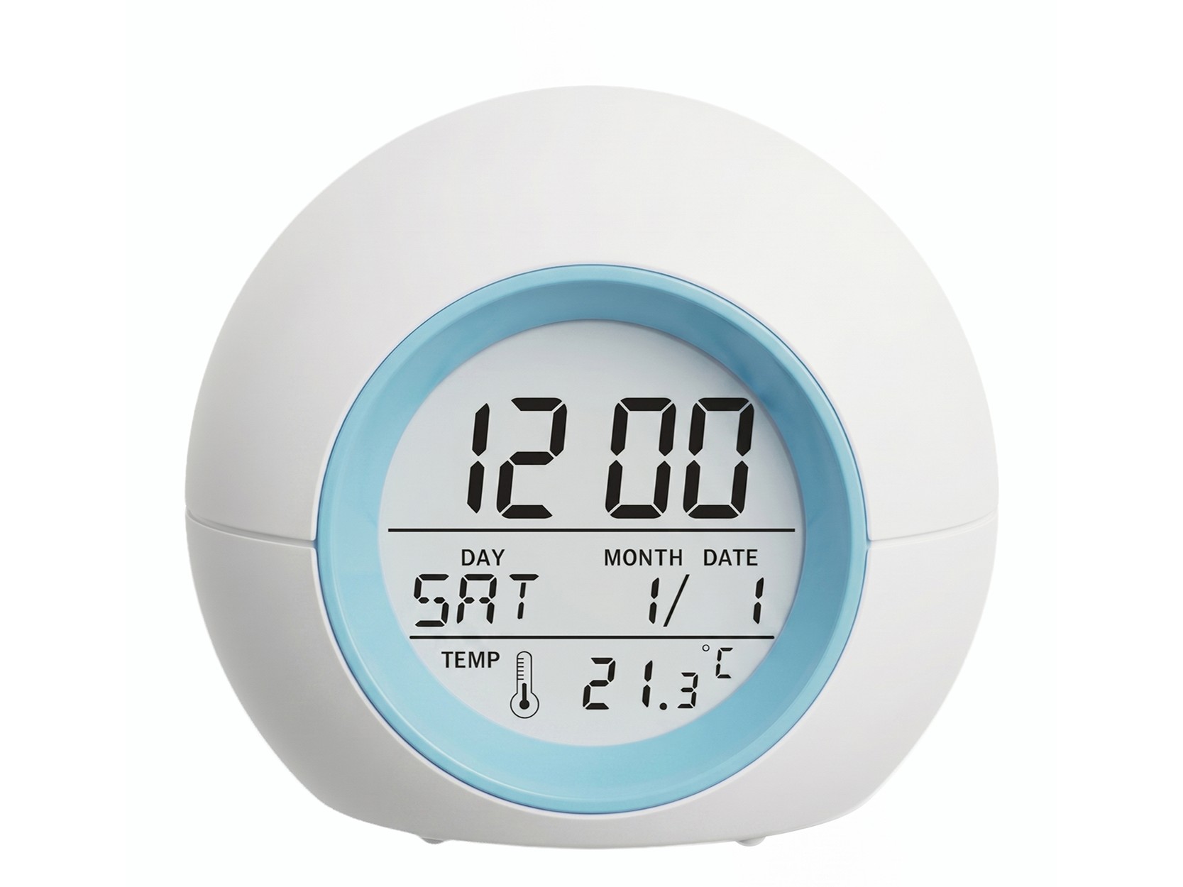 Setty sat sa alarmom i LED svetlom JZ-212 plavi