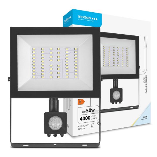 Modee LED reflektor 50W sa senzorom 6.000K E-seria