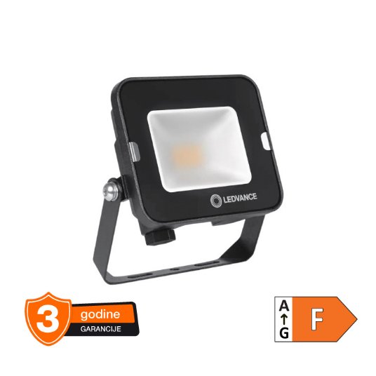 Ledvance LED reflektor 10W, 3000K, 830 SYM 100 BK