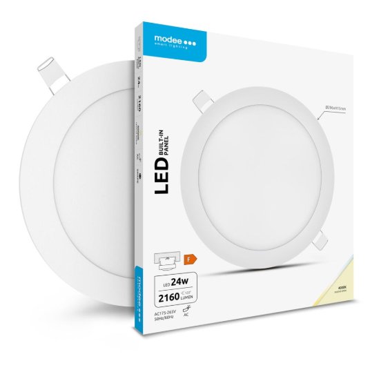 Modee Light LED panel ugradni 24W, 4000K okrugli A2