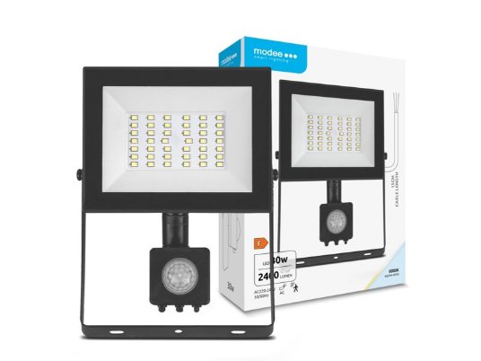 Modee LED reflektor 30W sa senzorom 6.000K E-seria